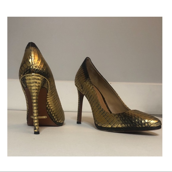 ❤️RACHEL ZOE Veronica Foil Snake - 9 - Picture 1 of 2